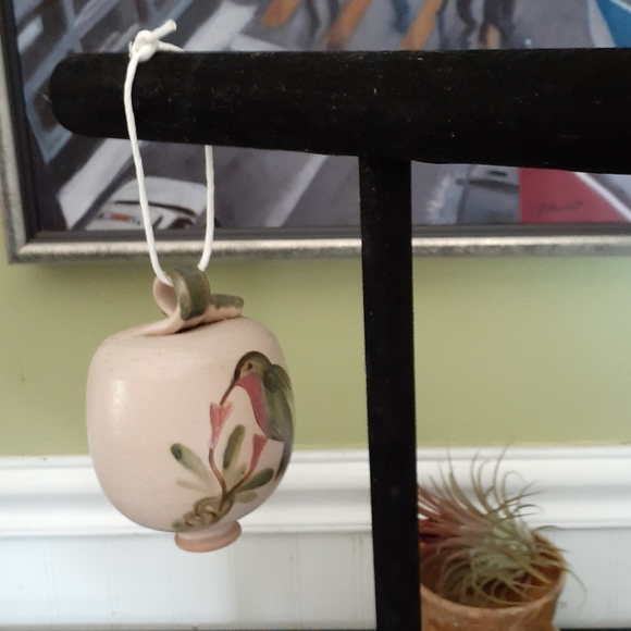 Other - Vtg handmade ceramic hummingbird feeder Other - Vtg handmade ceramic hummingbird feeder